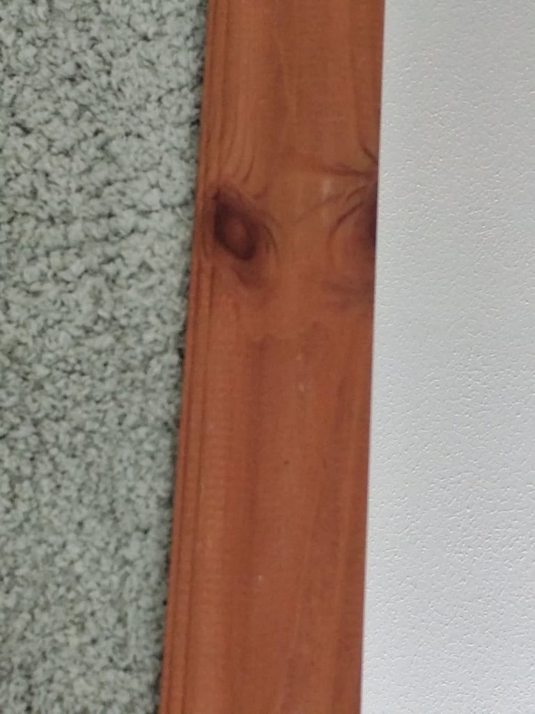 Pine framed mirror 