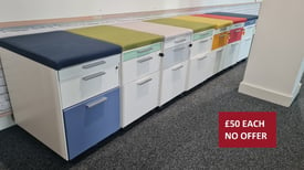 OFFICE FURNITURE STORAGE DRAWERS PEDESTALS TAMBOURS PRICES VARY