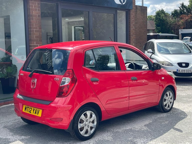 2012 Hyundai i10 1.2 Classic Euro 5 5dr HATCHBACK Petrol Manual