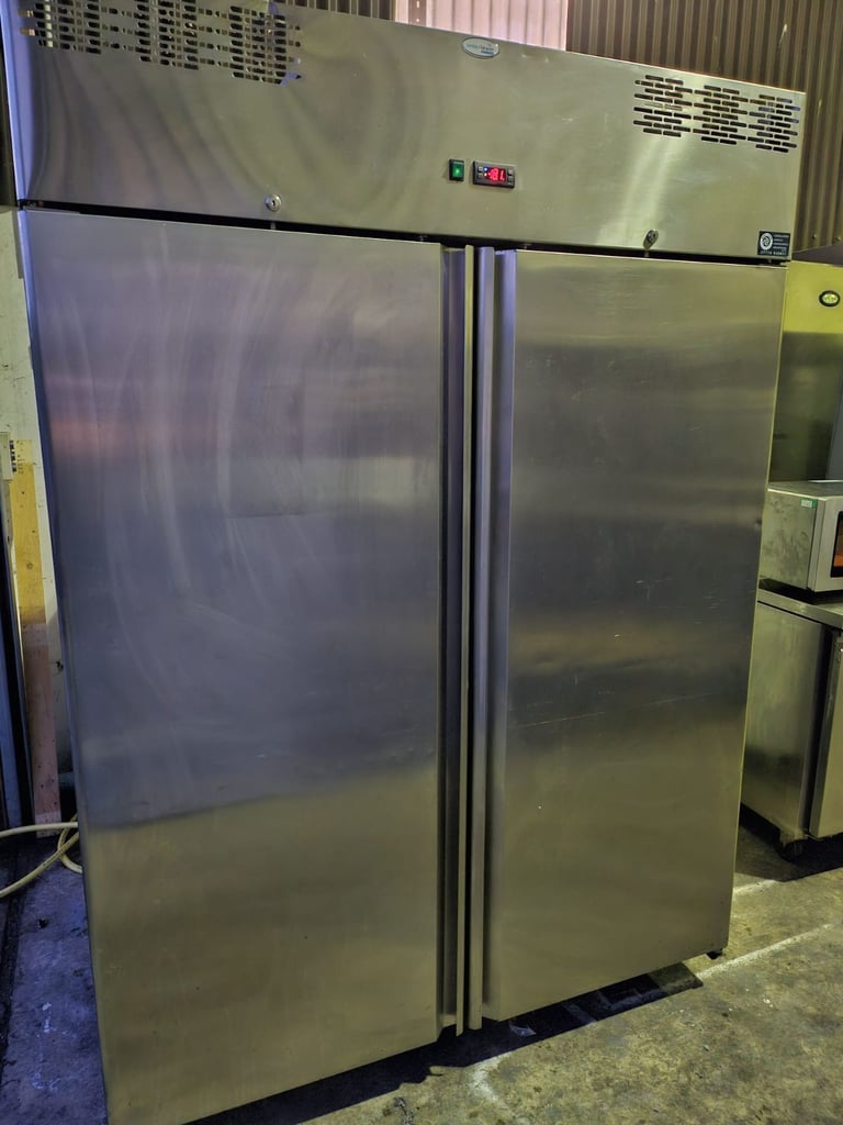 image for 1400 litre commercial double door freezer & free delivery warranty