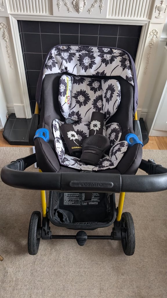 Cosatto Wow Pram and 3 in 1 Travel System