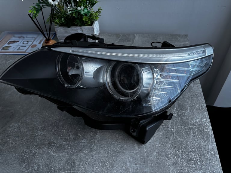 BMW 5 series headlights