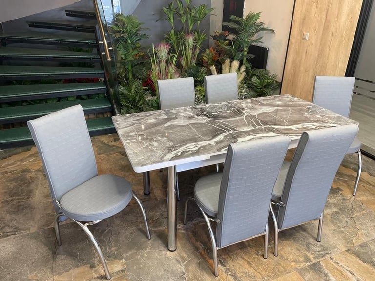 Brand New Extendable Dining Table With Chairs For Sale - 4\6 Chairs | in  Droitwich, Worcestershire | Gumtree