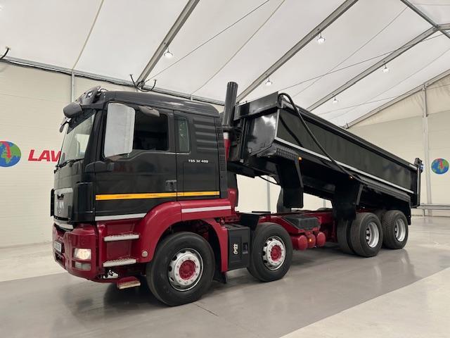 MAN TGS 32.400 8x4 Sleeper Cab Steel Tipper