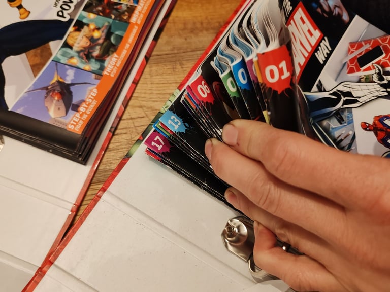 Draw the Marvel way - 30 magazines
