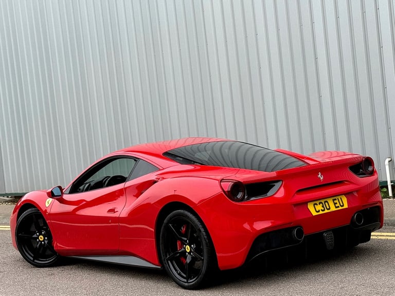 LEFT HAND DRIVE FERRARI 488 GTB 3.9T V8 F1 DCT | UK REG | ONLY 21K MILES! | LHD 