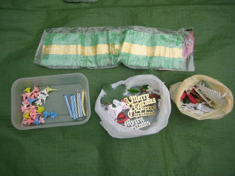 Cake Decorations Selection: All You See for Only £4.00