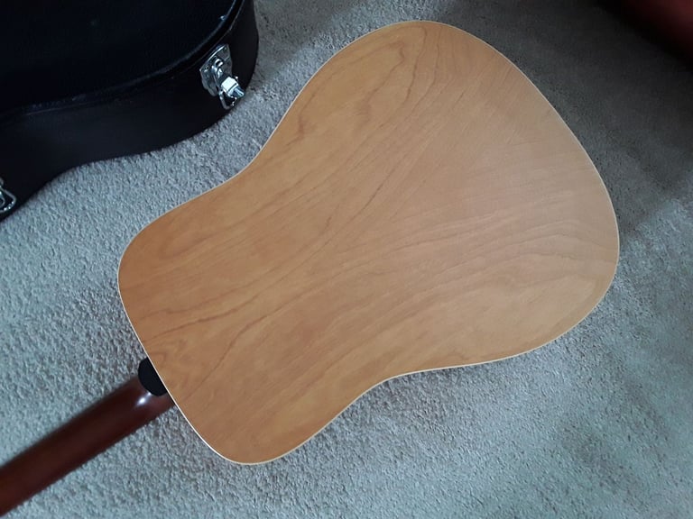 Left handed Norman B18 acoustic guitar, made in canada.