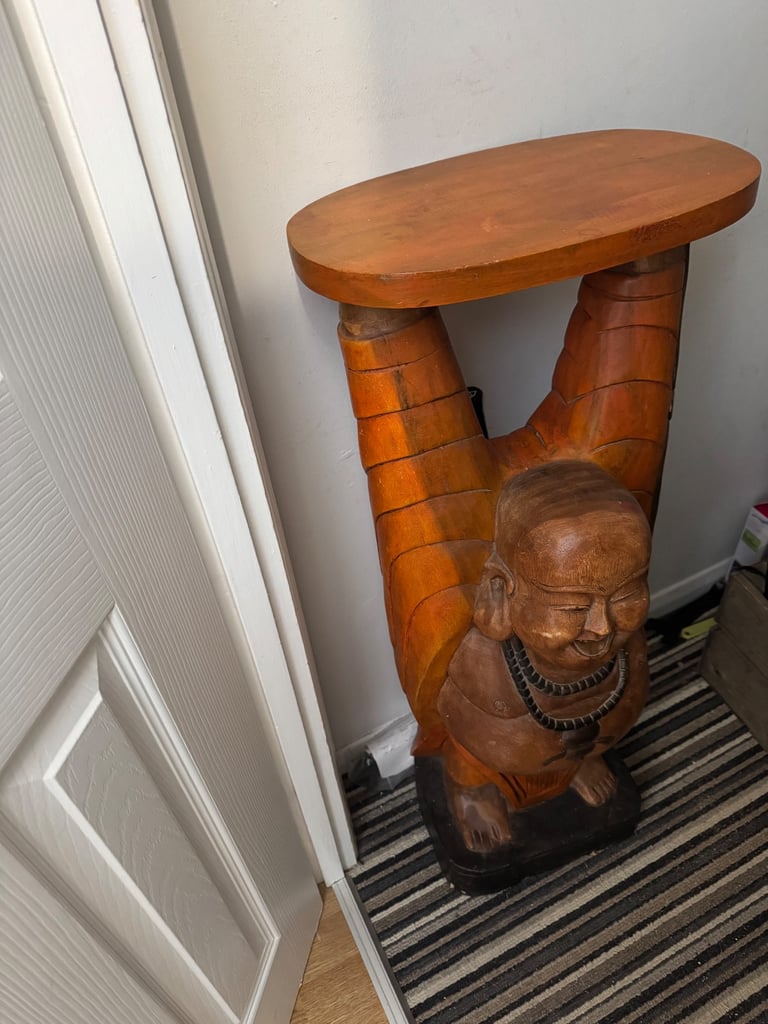 image for Solid Wooden Buddha ornament 