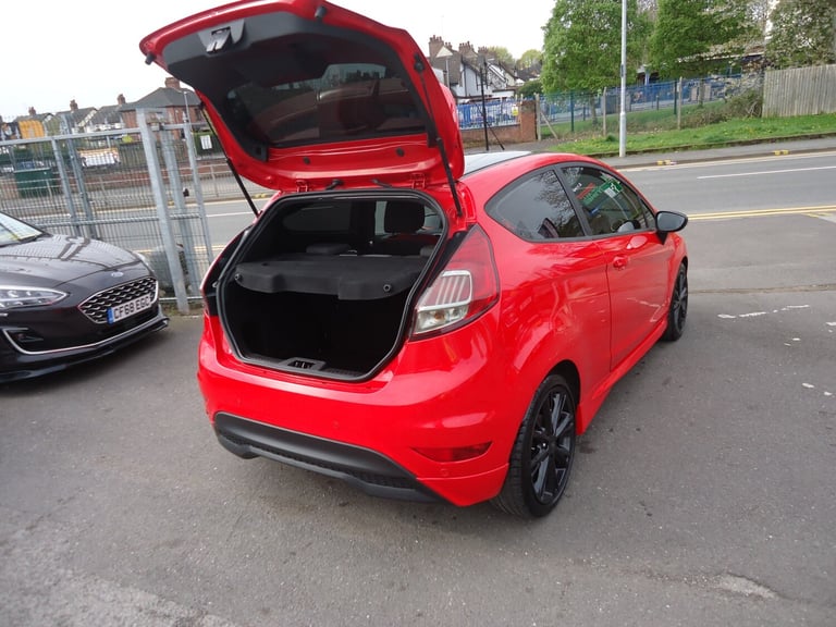 2017 Ford Fiesta 1.0 EcoBoost 140 ST-Line Red 3dr HATCHBACK Petrol Manual
