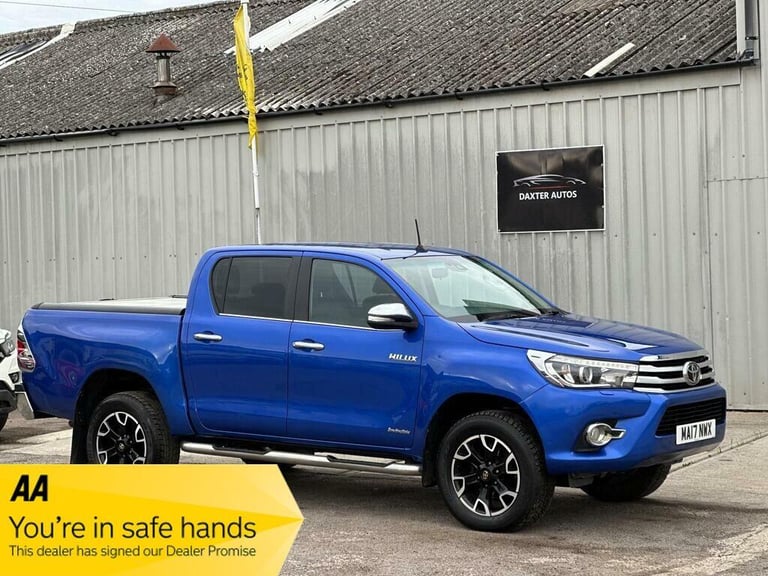 2017 Toyota Hilux 2.4 D-4D Invincible X Auto 4WD Euro 6 4dr (TSS, 3.5t) PICK UP Diesel Automatic