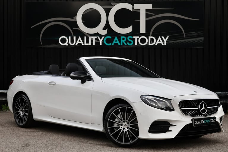 2019 Mercedes E Class E400d 4Matic AMG Line Premium Plus Convertible Night Pack