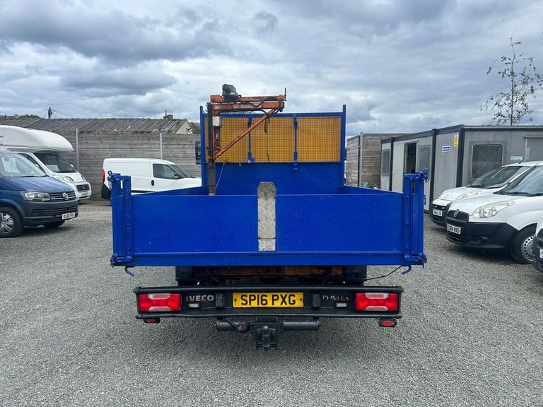 2016 Iveco Daily QUARTER TON PENNY CRANE - 11 FT TIPPING BODY  NA Diesel Manual
