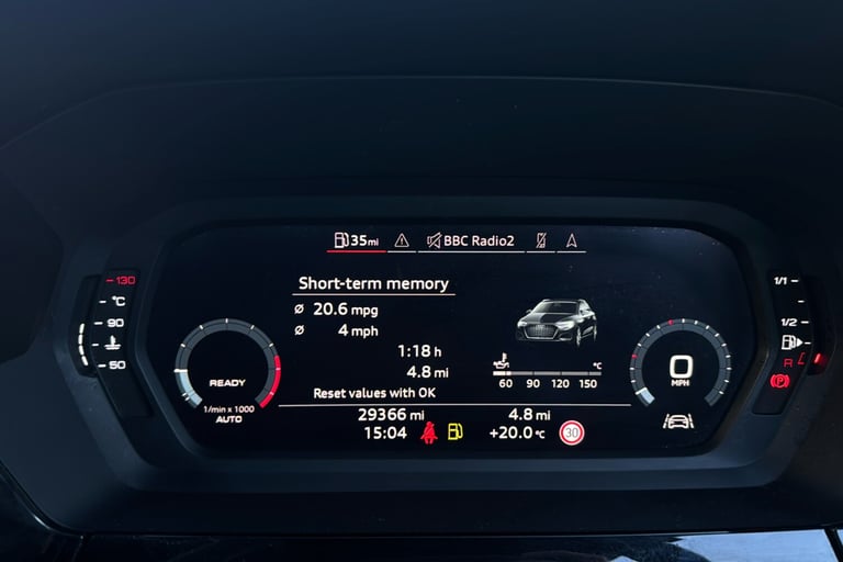  Audi A3 Sportback 1.0 Tfsi 30 S Line Sportback 5dr Petrol Manual Euro 6 s/s