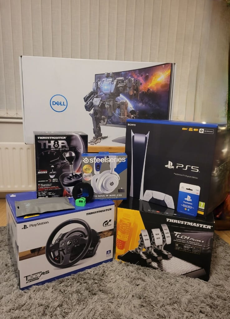 Ultimate Gaming and Racing Sim Bundle - Brand New & Unused