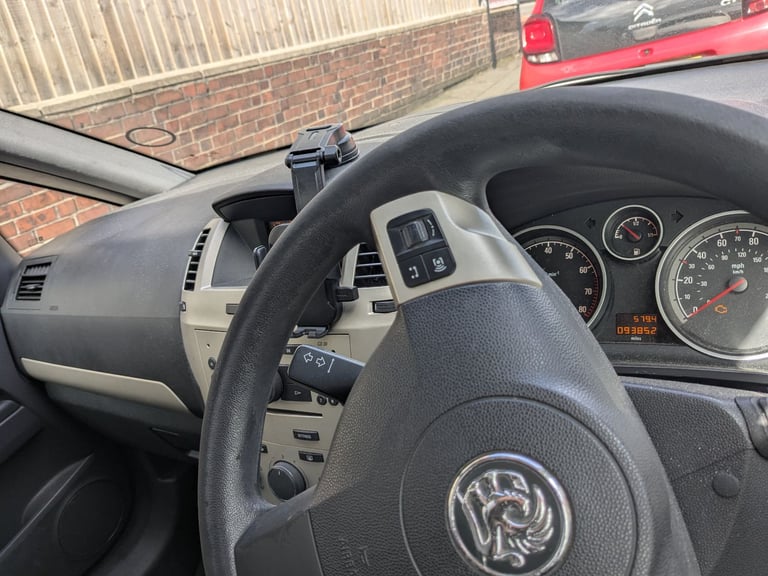 Vauxhall, ZAFIRA, MPV, 2009, Manual, 1598 (cc), 5 doors