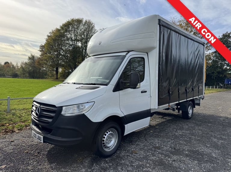 image for 2021 Mercedes-Benz Sprinter 2.0 315Cdi 3.5t. Lwb 4.2m. Curtainside Tail Lift, Euro 6, 150Bhp Curt...