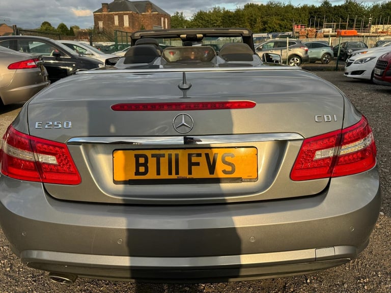 2011 Mercedes-Benz E-Class E250 CDI BlueEFFICIENCY Sport 2dr Tip Auto CONVERTIBLE DIESEL Automatic