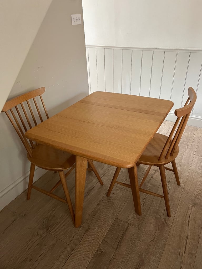 MADE Ercol style table and chairs 