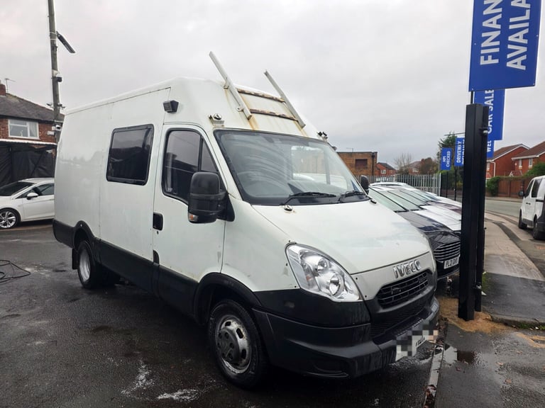image for 2015 IVECO DAILY 3.0TD 50C15 MWB HIGH ROOF CREW VAN EURO6 CAMPER EX POLICE