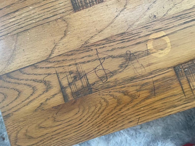 image for Solid Oak Coffee Table 