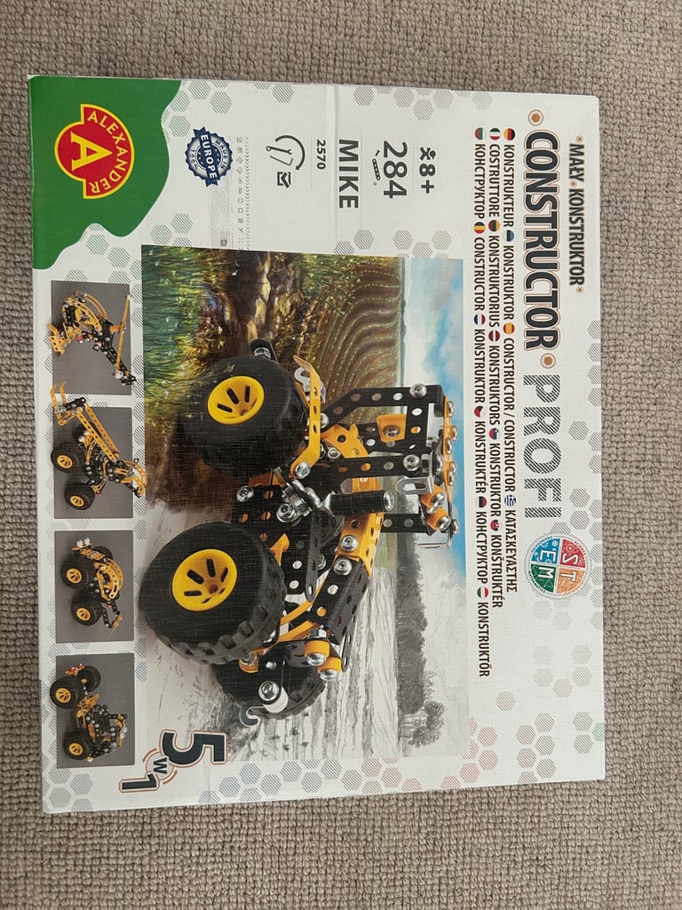 image for Give a metal construction game for 8+