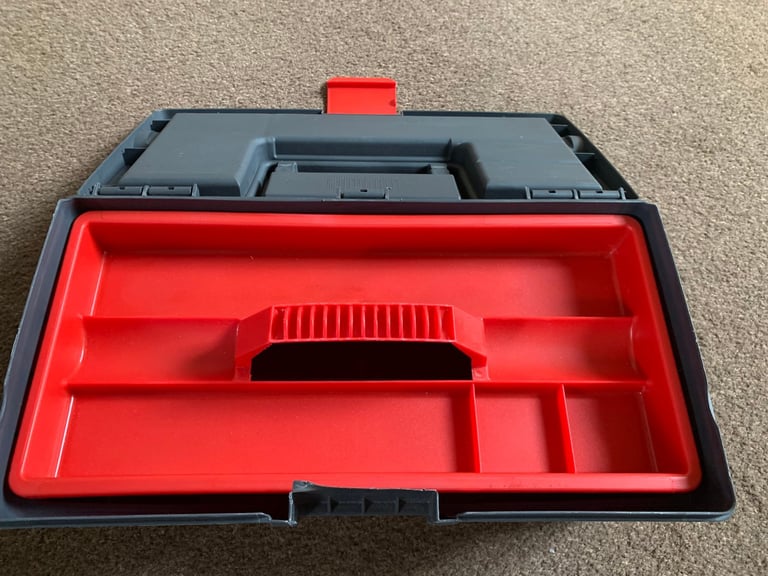 Small plastic toolbox