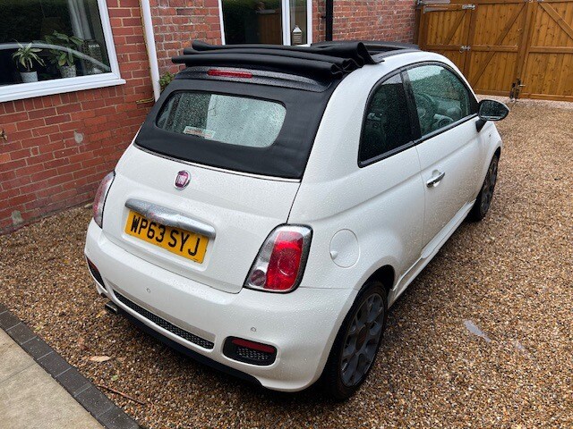 2013 Fiat 500C 1.2 S 2dr CONVERTIBLE Petrol Manual