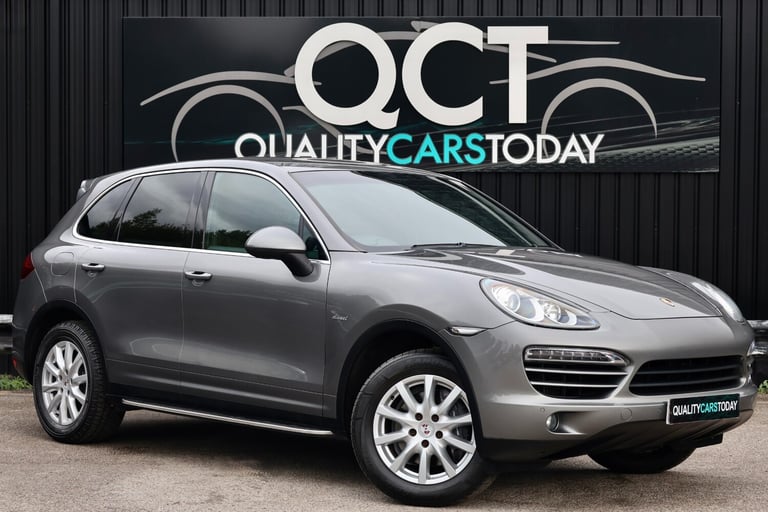 Porsche Cayenne 3.0 V6 Diesel * Meteor Grey + Running Boards + £9K Cost Options*