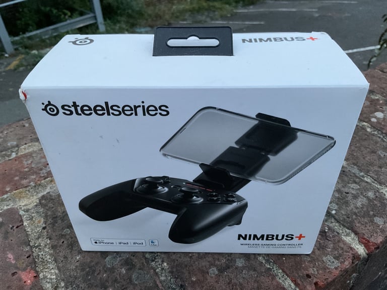 image for SteelSeries Nimbus+ iOS Wireless Gaming Controller - New | Sealed