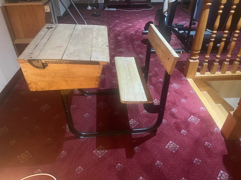 Vintage School desks