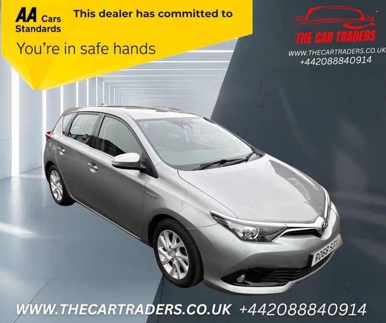 image for 2018 Toyota Auris 1.8 VVT-h Icon Tech Hatchback 5dr Petrol Hybrid CVT Euro 6 (s/s) (136 ps) Hatch...