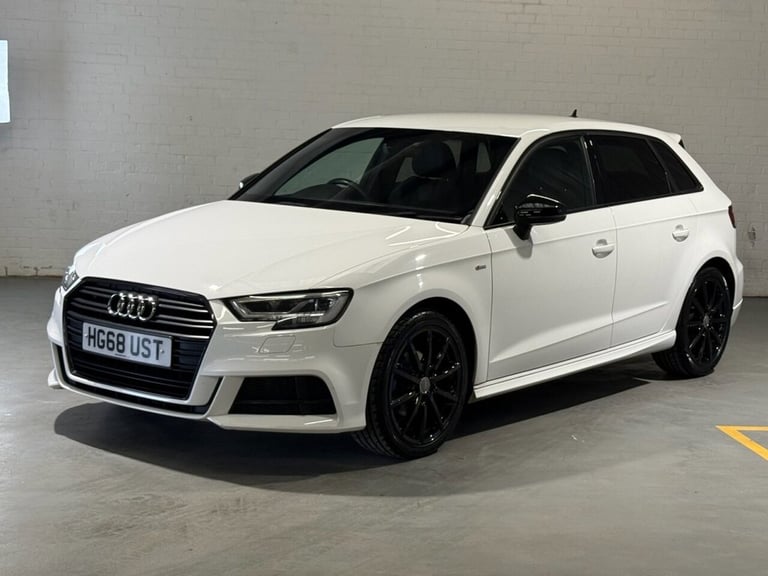 2019 68 AUDI A3 1.0 TFSI 30 BLACK EDITION SPORTBACK 5DR PETROL MANUAL EURO 6 (S/