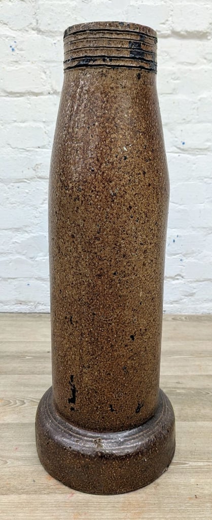 image for Vintage salt glazed vessel or vase (DELIVERY AVAILABLE)