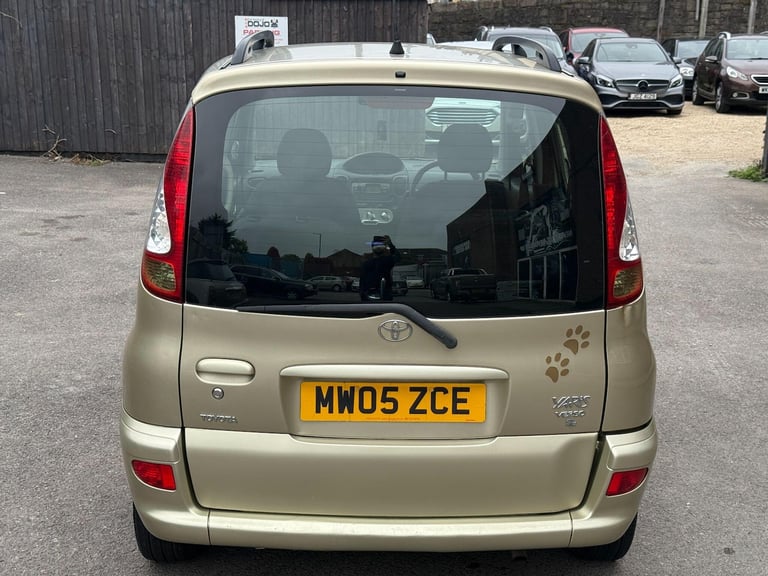 2005 Toyota Yaris Verso 1.3 VVT-i T3 5dr MPV Petrol Automatic