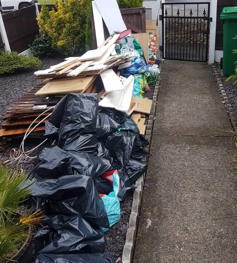 image for Rubbish removal services man and van house clearances waste same day removals bins