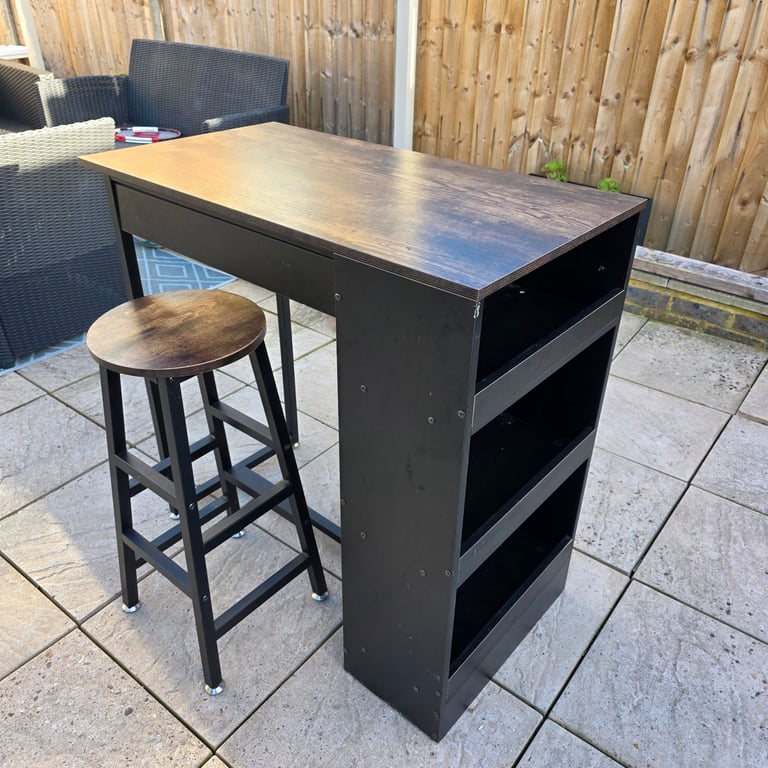 image for Bar and stool