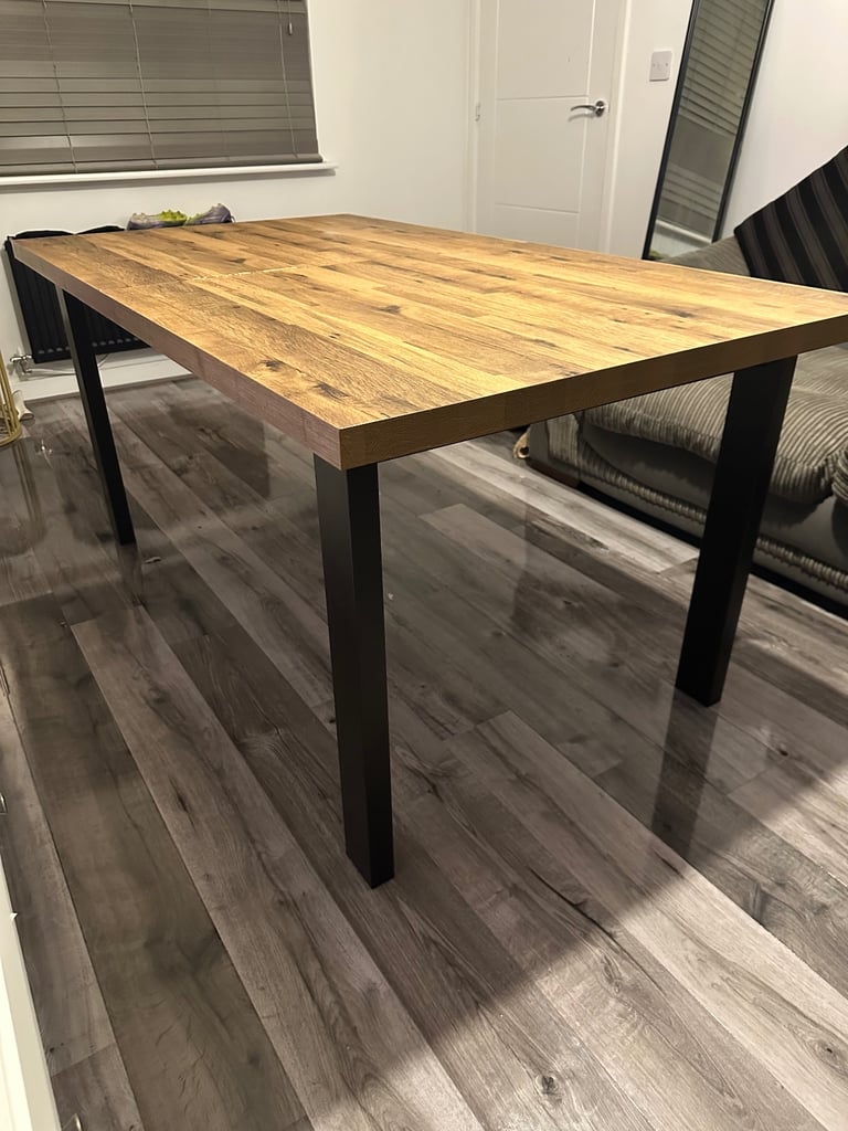 image for 8 Seater dining table with 4 chairs from Next