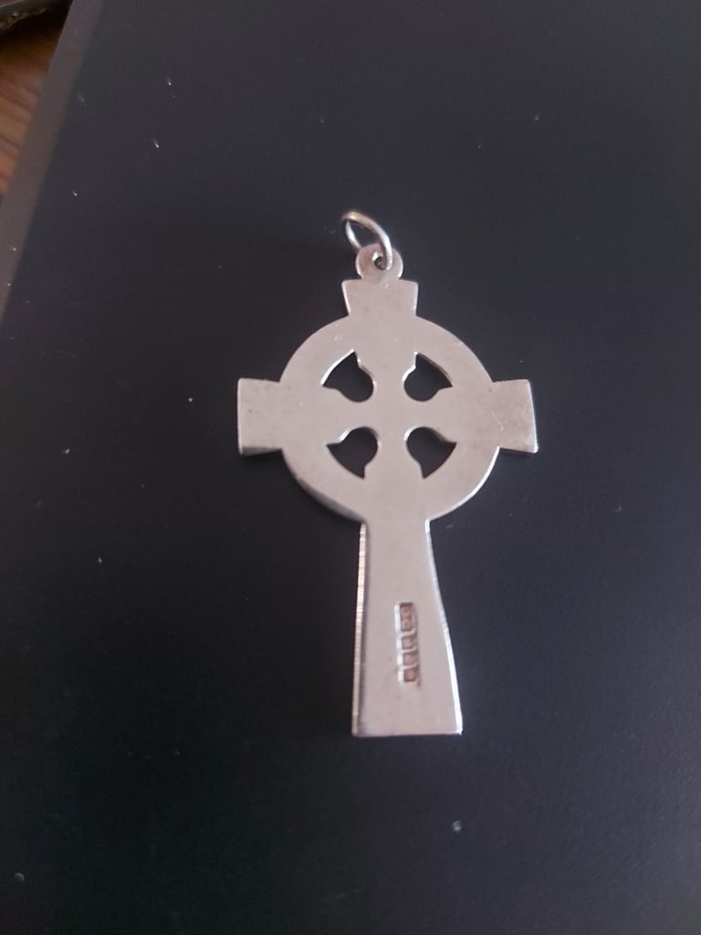 Irish Silver Celtic Cross
