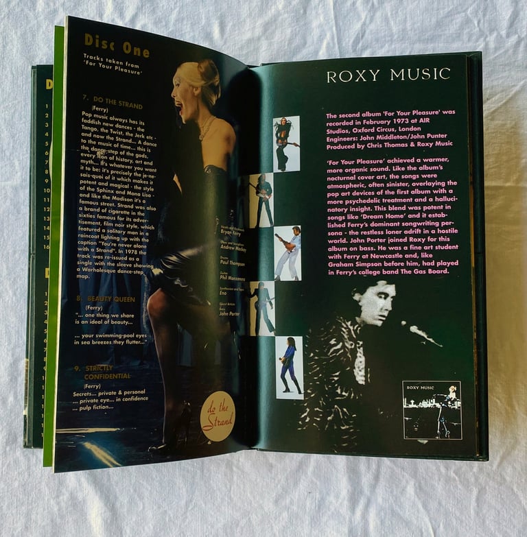 ROXY MUSIC - THE THRILL OF IT ALL 4 CD BOX SET 1995