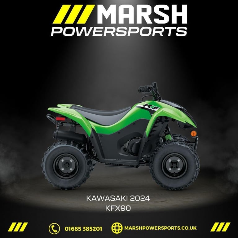 image for Kawasaki KFX 90 Childs Quad - Nil Deposit Finance Available - NOW REDUCED!