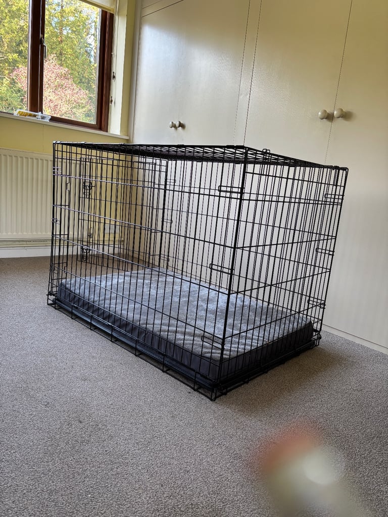 Large, Sturdy Dog Crate