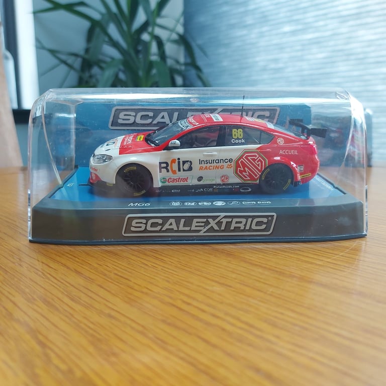 image for Scalextric Autograph Edition BTCC MG6 Josh Cook Triple Eight Racing C3863AE..
