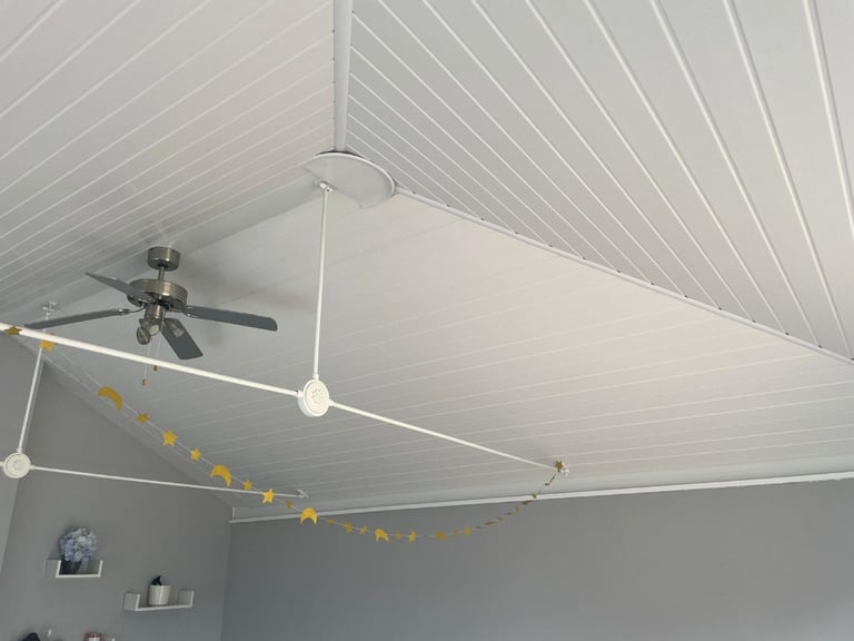 CONSERVATORY INSULATION Efficway install PVC PANELED CEILING Supplied & Fitted all incl.