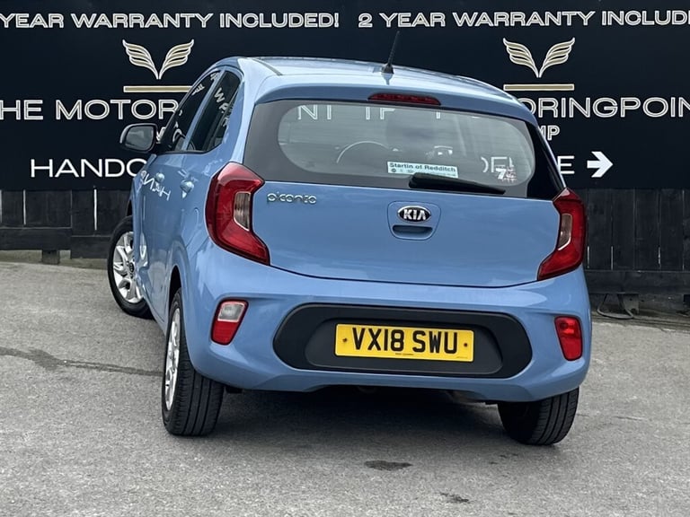 2018 Kia Picanto 1.25 2 5dr Hatchback Petrol Manual
