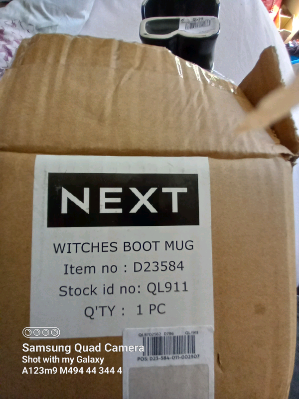 New Next Witches Boot Mug