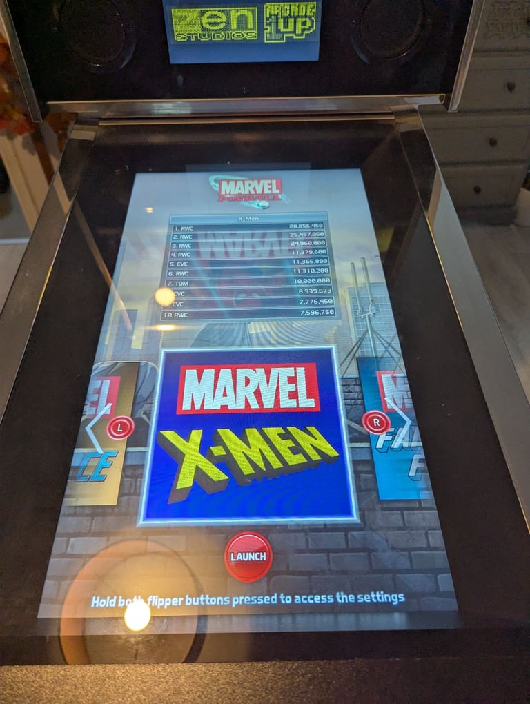 Marvel themed Digital Pinball machine - 10 boards