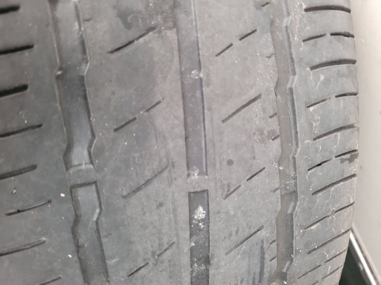 4x mercedes sprinter 6 stud wheels and tyres size 235 65 16c 