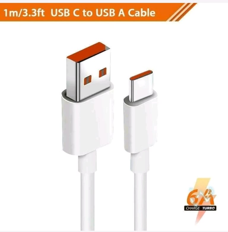 Original Xiaomi 6A Fast USB Type-C Charger Data Cable33W/67W/120W for 