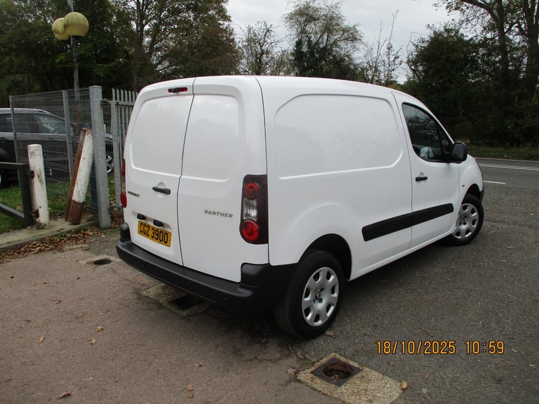 2016 Peugeot Partner 850 1.6 HDi 92 Professional Van PANEL VAN Diesel Manual